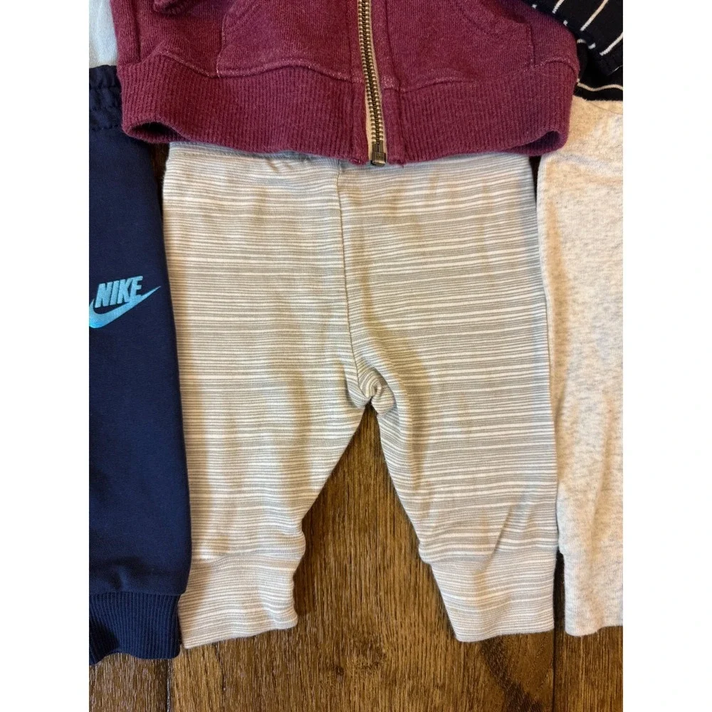 Carters Baby Boy 3 Months‎ Outfit Bodysuits Pants Zip Hoodie Jacket Clothes Lot